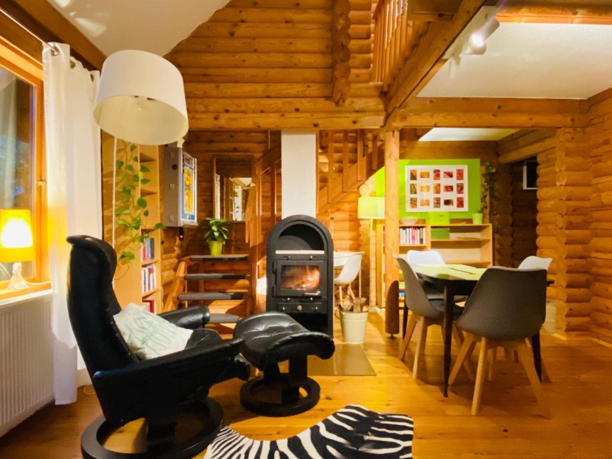 Eifel-Lounge Blockhaus Mit Kamin Garten Balkon Nahe Koeln Therme Bruehl Phantasialand Weilerswist Exterior foto