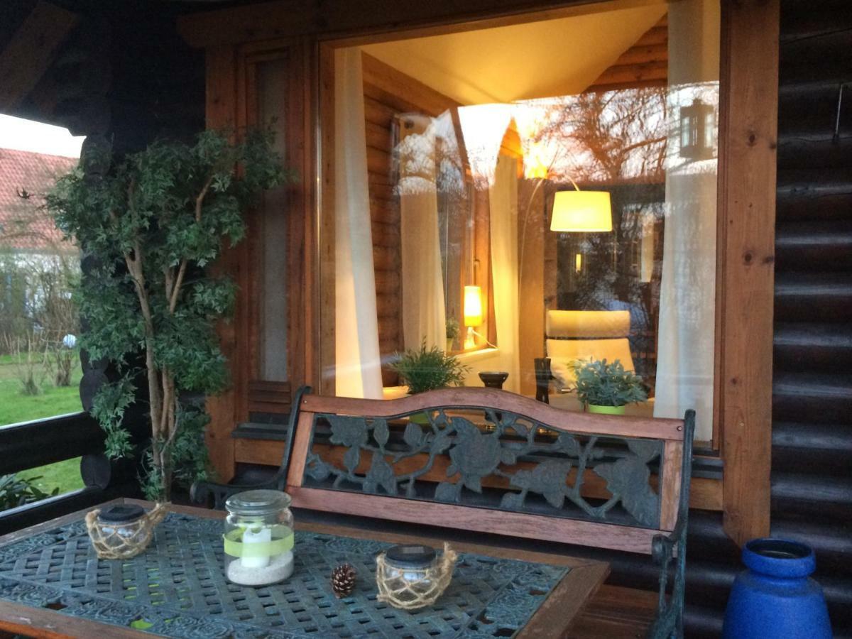 Eifel-Lounge Blockhaus Mit Kamin Garten Balkon Nahe Koeln Therme Bruehl Phantasialand Weilerswist Exterior foto